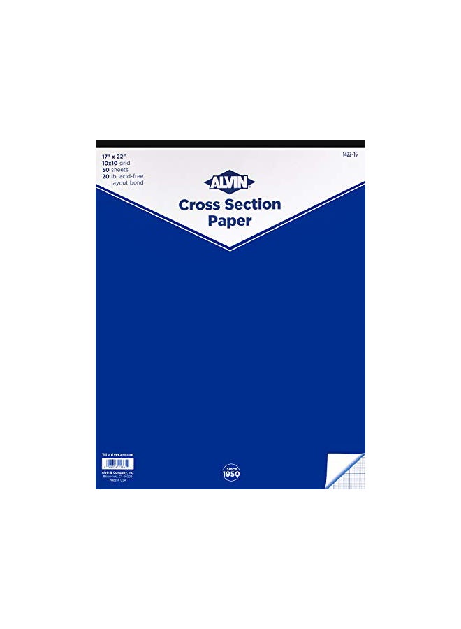 Alvin 50-Piece Cross Section Paper Set  - Image 2