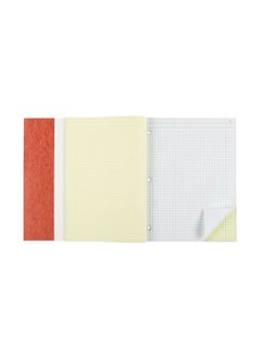 National 100-Piece Laboratory Notebook Set Red/Black  - Image 3