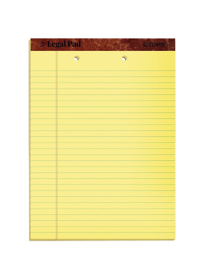 توبس طقم كراسة كتابة من 12 قطعة - للشؤون القانونية أصفر - Image 1