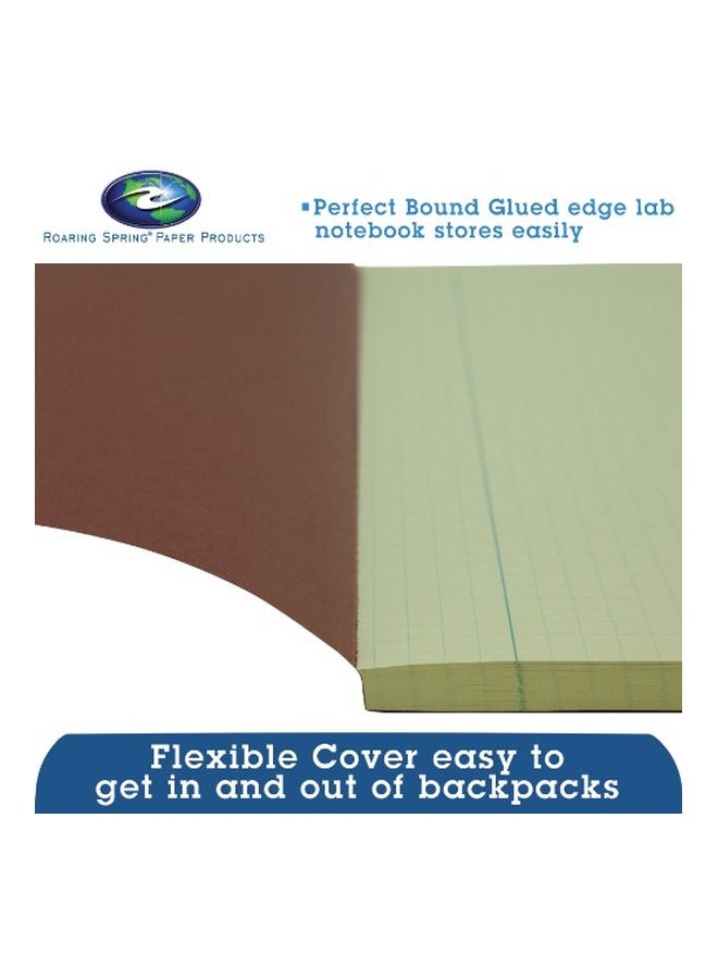 رورينج سبرينج دفتر لتدوين الأبحاث بحجم كبير للغاية مكون من 76 صفحة أحمر وأسود - Image 3