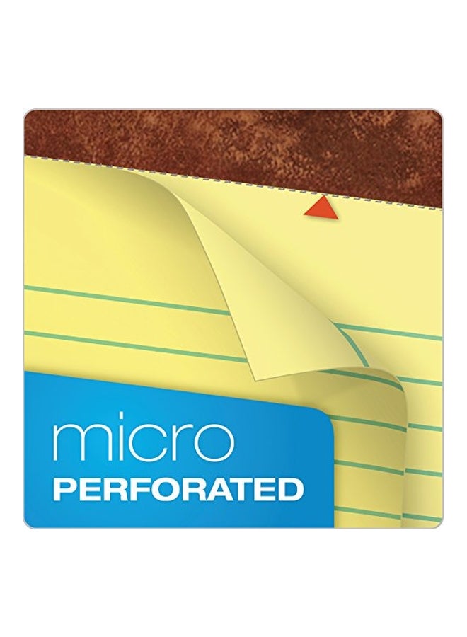 توبس طقم كراسة كتابة من 12 قطعة - للشؤون القانونية أصفر - Image 4