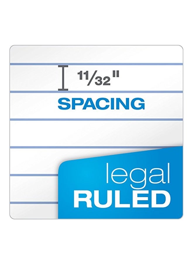Esselte Pack Of 12 Perforated Writing Pad White - Image 3