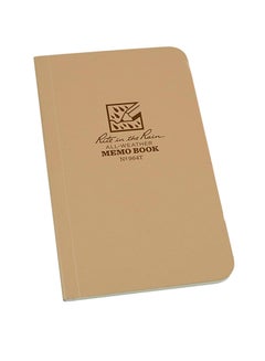 Rite in the Rain Soft Cover Pocket Notebook Beige  - Image 1