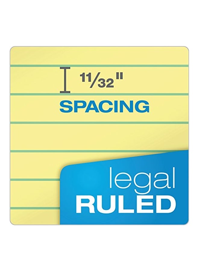 توبس طقم كراسة كتابة من 12 قطعة - للشؤون القانونية أصفر - Image 3