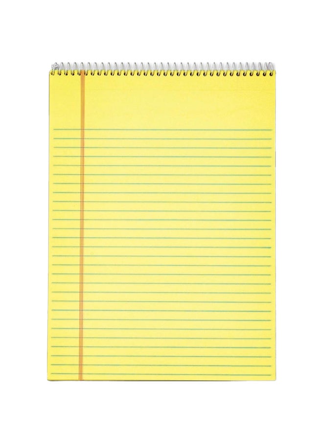 TOPS Docket Writing Tablet Yellow  - Image 1