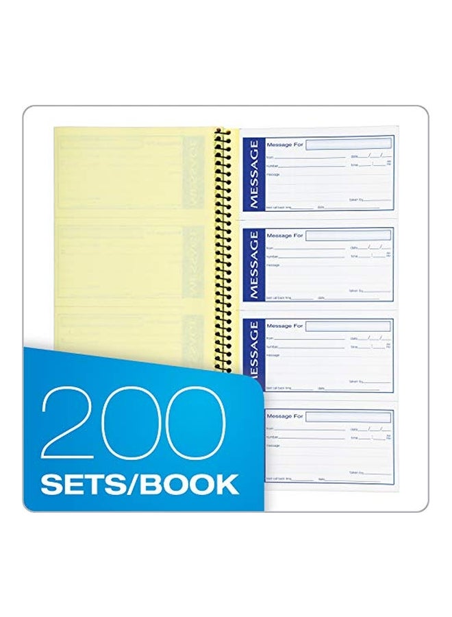 ADAMS Set Of 200 Important Message Pad White/Blue  - Image 3