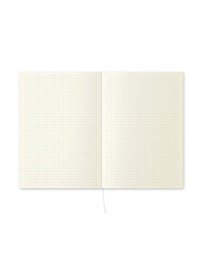 Midori Way A5 Grid Notebook White/Grey - Image 3