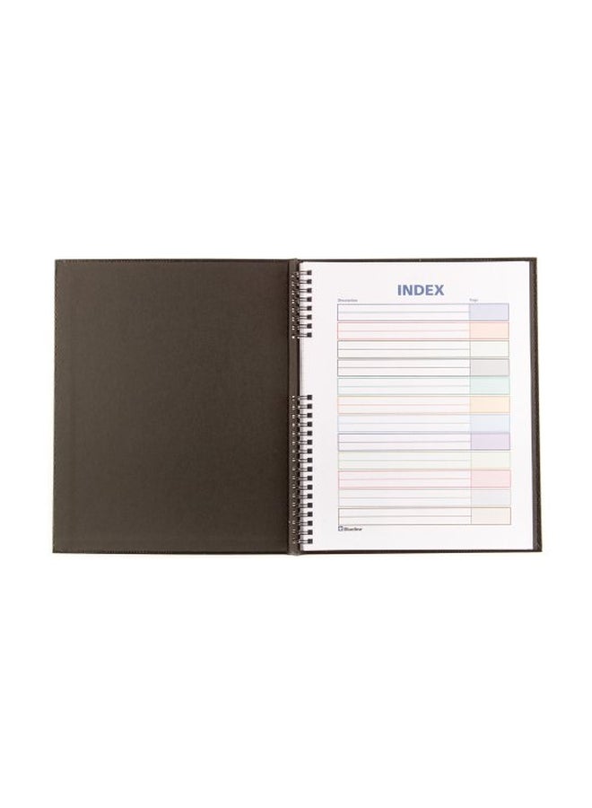 Blueline NotePro Notebook Black  - Image 3