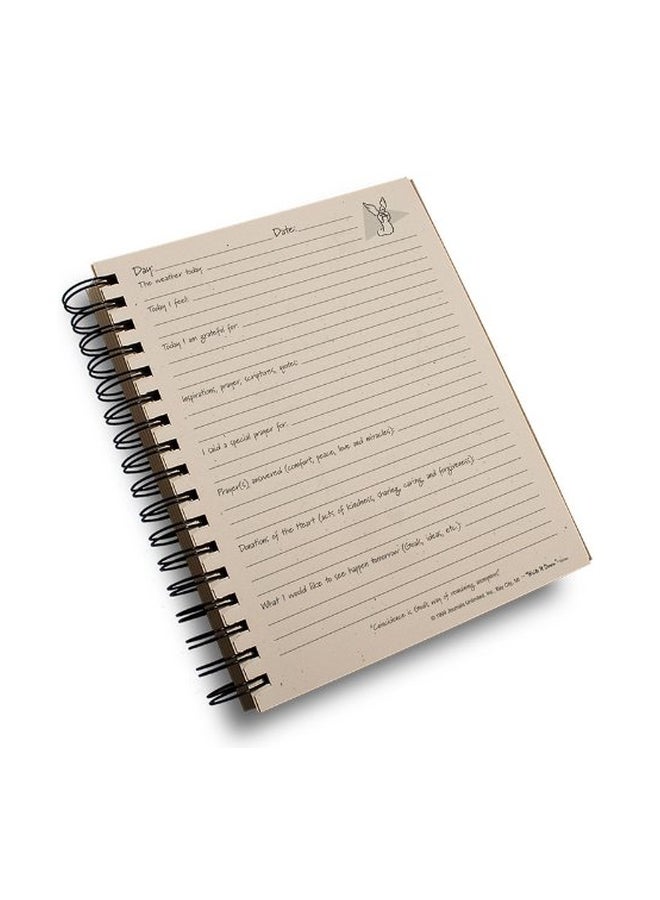 Write It Down Daily Devotions: A Prayer Journal Book Beige  - Image 3