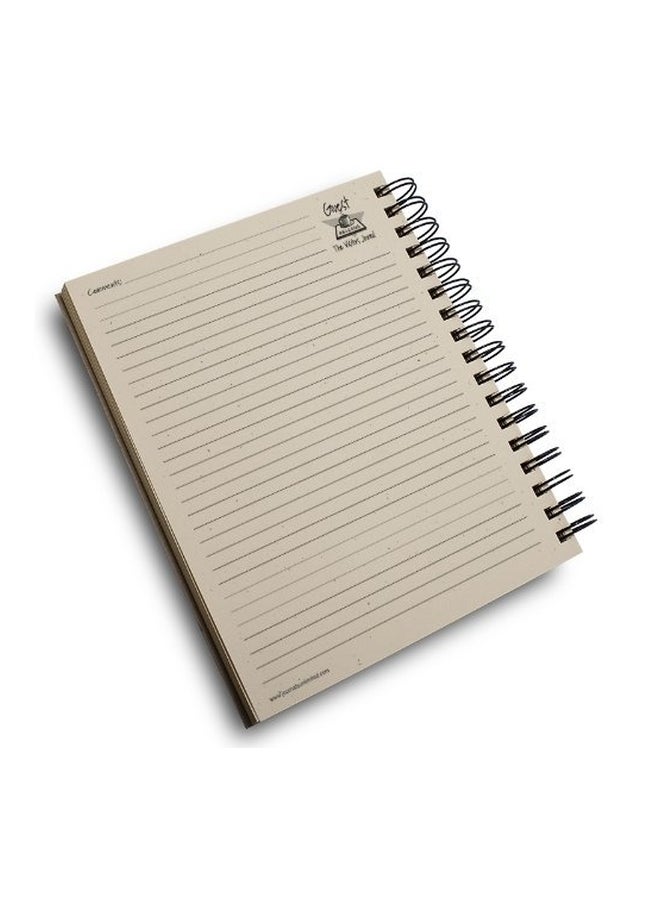 Write It Down Enjoy Your Stay Guest Journal Cranberry - Image 3