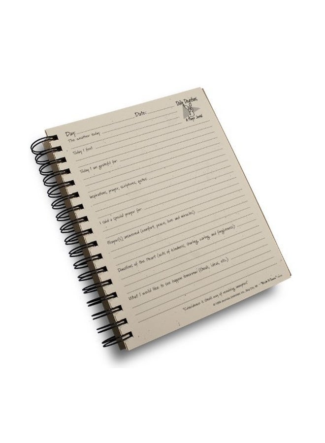 Write It Down Daily Devotions: A Prayer Journal Book Purple/Beige - Image 2
