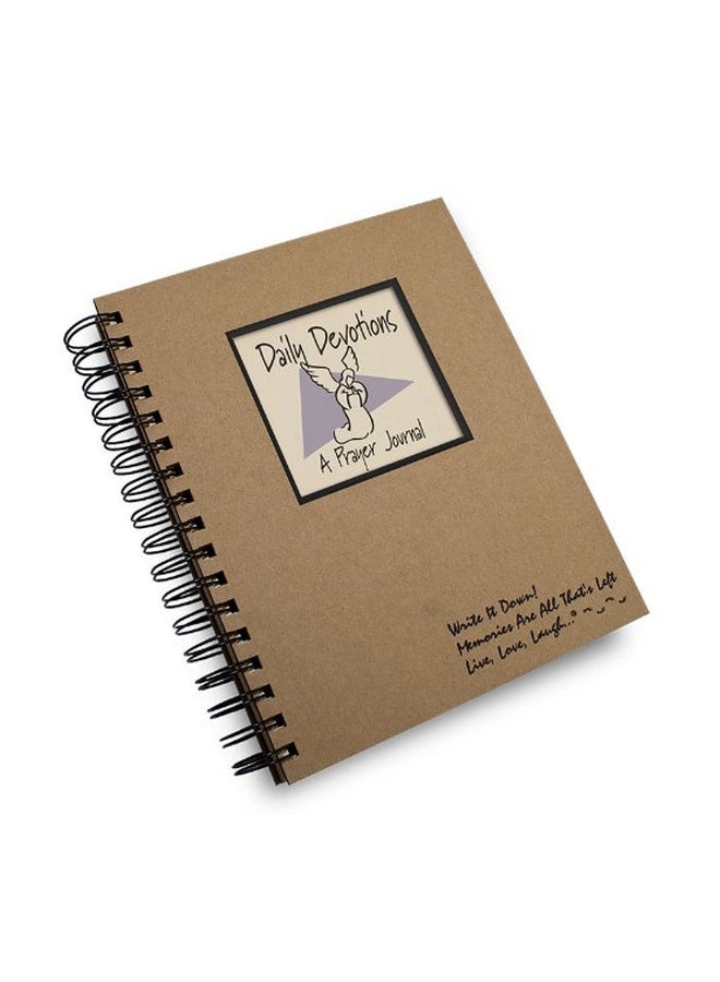 Write It Down Daily Devotions: A Prayer Journal Book Beige  - Image 2