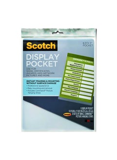 Scotch  6-Piece Display Pocket Clear  - Image 1