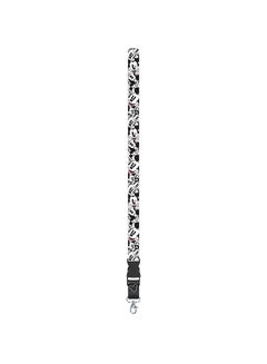 Mickey Mouse Expression Keychain Black/White