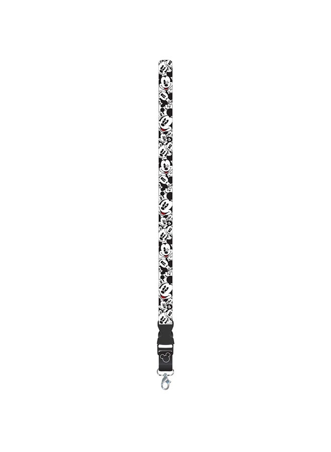 Plasticolor - Mickey Mouse Expression Keychain Black/White - Image 1