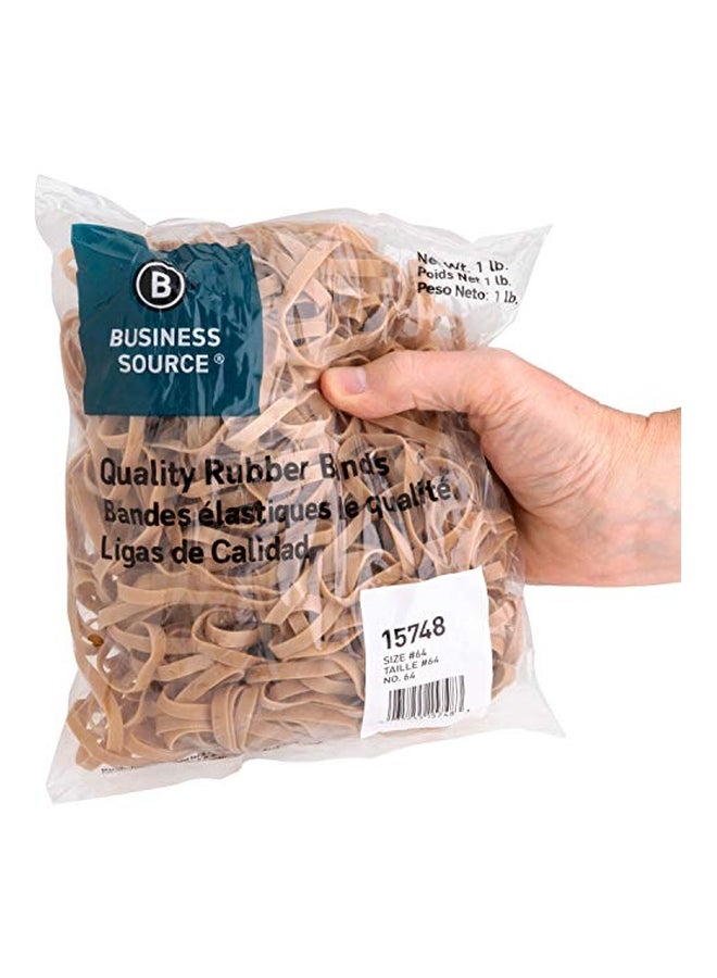 بيزنس سورس طقم أساور مطاطية بيج - Image 2