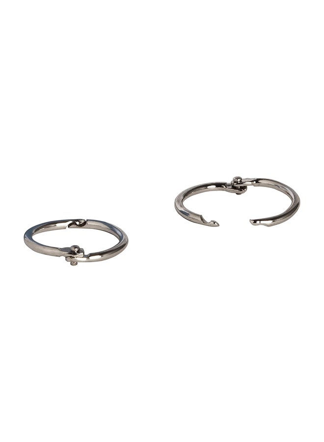 Sparco Standard Book Ring Set Silver  - Image 1