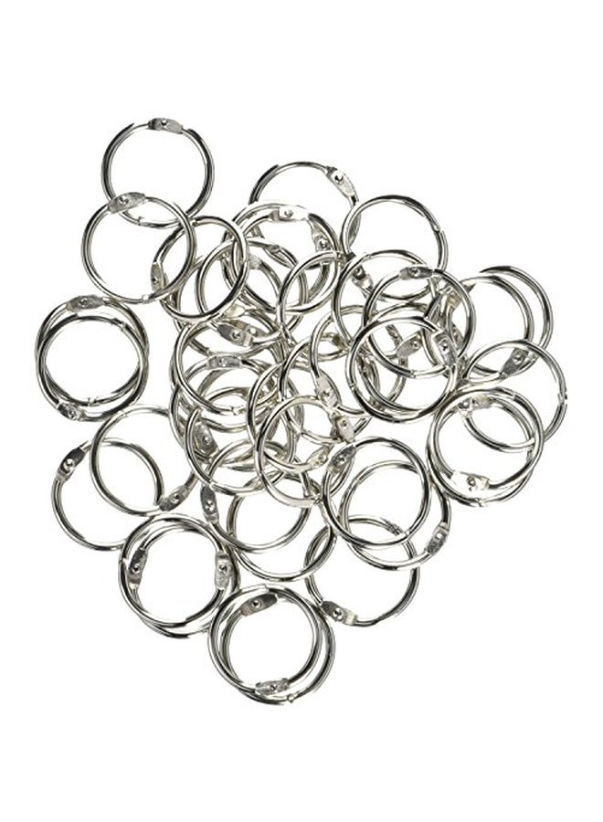Sparco Standard Book Ring Set Silver  - Image 2