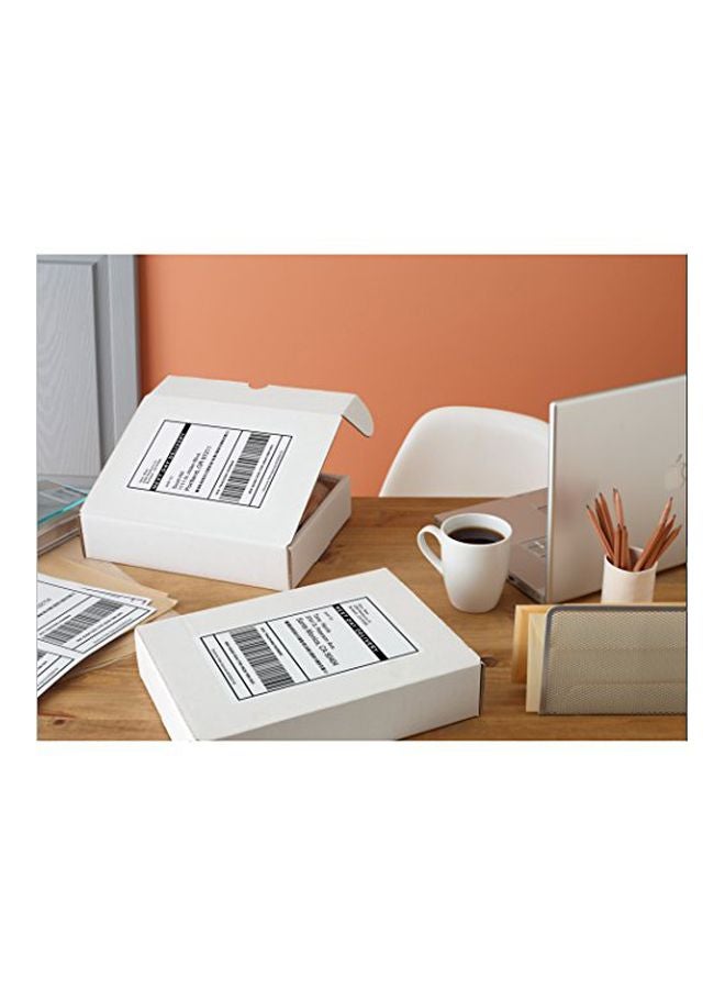 AVERY 25-Piece Shipping Label Set White - Image 2
