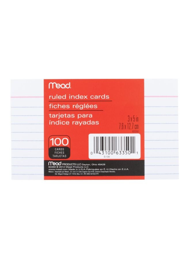 Mead 400-Piece Index Ruled Card Set - Image 1