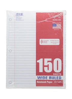 Norcom 300-Piece Ruled Filler Paper Set 