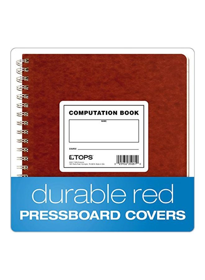 TOPS Quadrille Ruled Computation Book Buff - Image 2