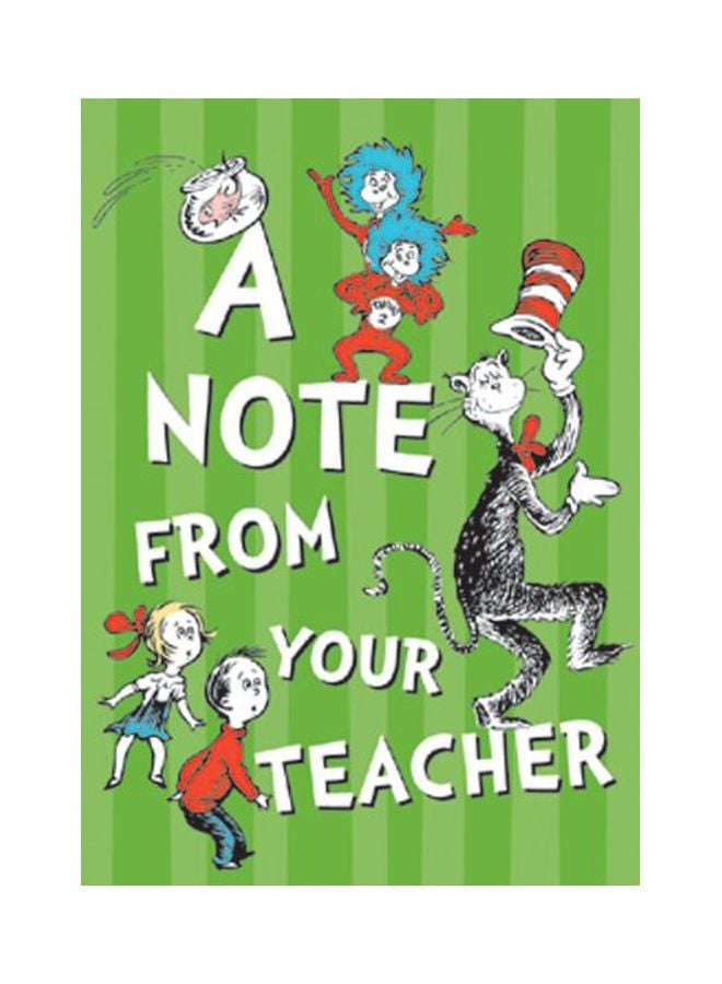 مجموعة بطاقات من 26 قطعة بتصميم برنامج Dr. Seuss Cat in the Hat