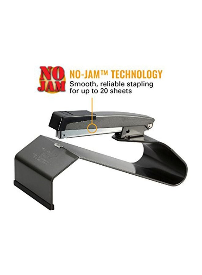 بوستيتش أوفيس دباسة للكتيبات بتقنية نو جام رمادي/أسود/فضي - Image 2