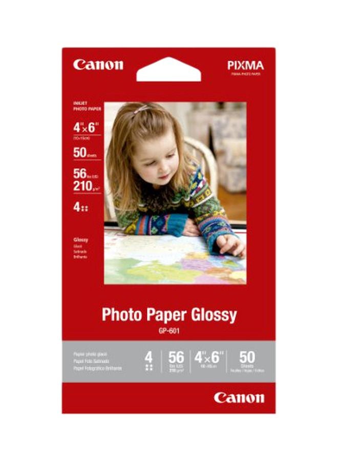 Canon 50-Piece Glossy Photo Paper Set