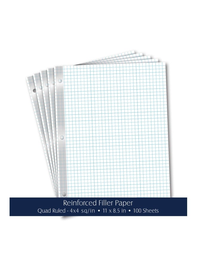 iScholar 100-Piece Reinforced Filler Paper Set  - Image 2