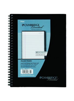 Mead 3-Piece A4 Wirebound Business Notebook Set Black  - Image 1