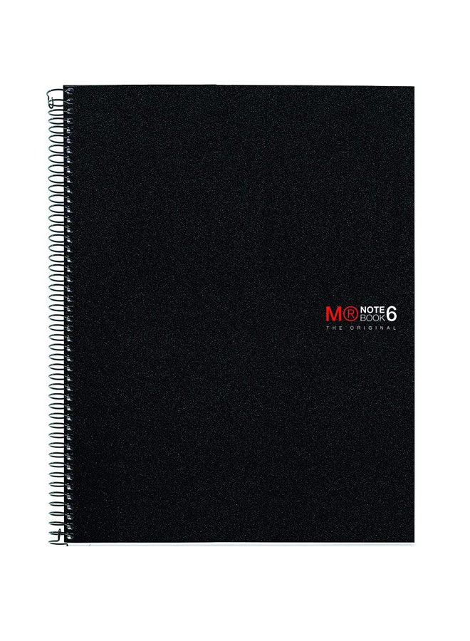 Miquelrius A4 Wirebound Notebook Black - Image 1