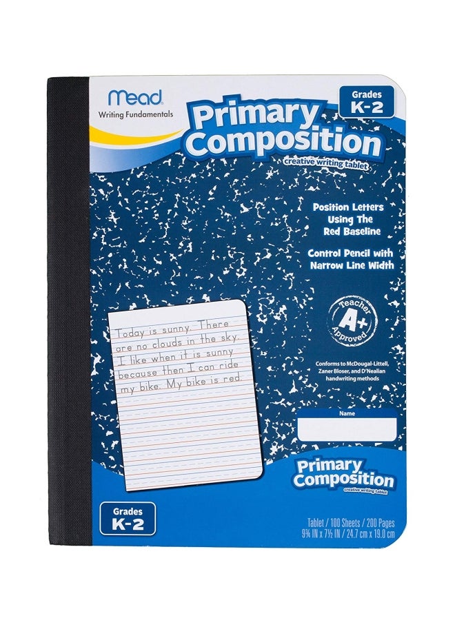 Mead - 5-Piece Composition Notebook Set White - Image 1