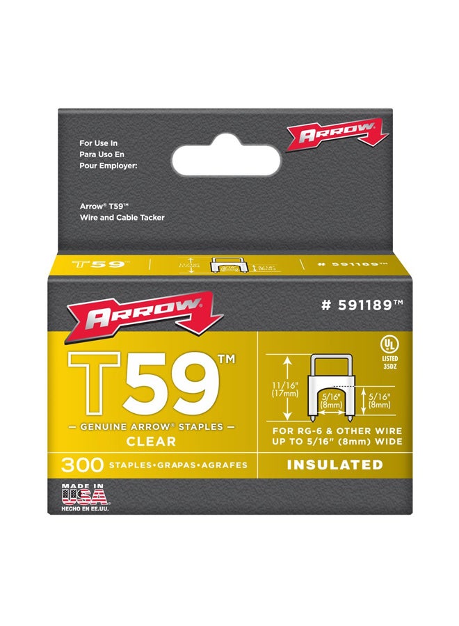 300-Piece Genuine Insulated Staple Sliver