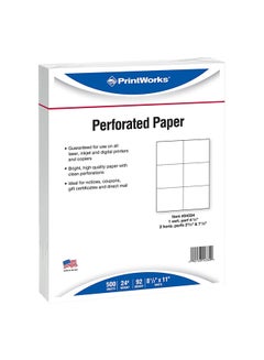 500-Sheets Perforated Paper