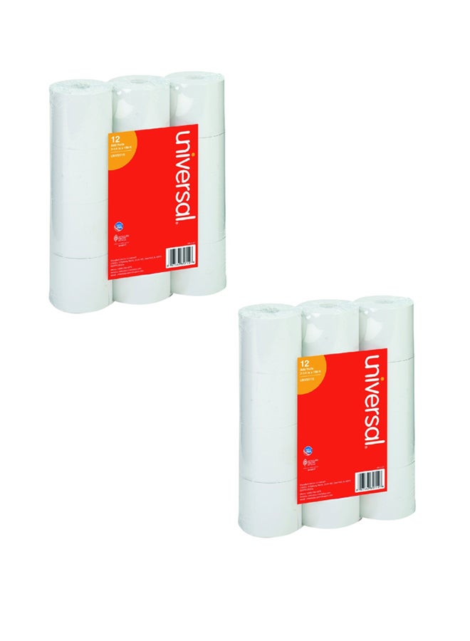 UNIVERSAL 12-Piece Machine Paper Rolls