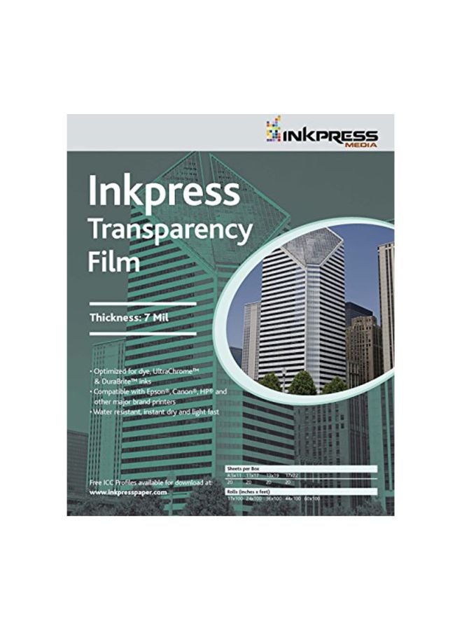 INKPRESS MEDIA Transparency Film