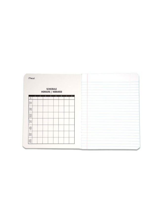 Mead - Wide Ruled Composition Notebook Red - Image 1