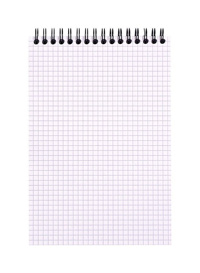 روديا - Rhodia Orange Notpad 21Cm*14.8Cm Head Stapled Wirebound Squared 80G 80 Sheet N16  No.16500C Orange - Image 1