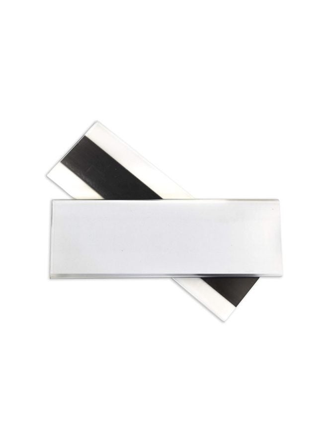 C-Line 10-Piece Magnetic Shelf/Bin Label Holder Set Clear  - Image 1