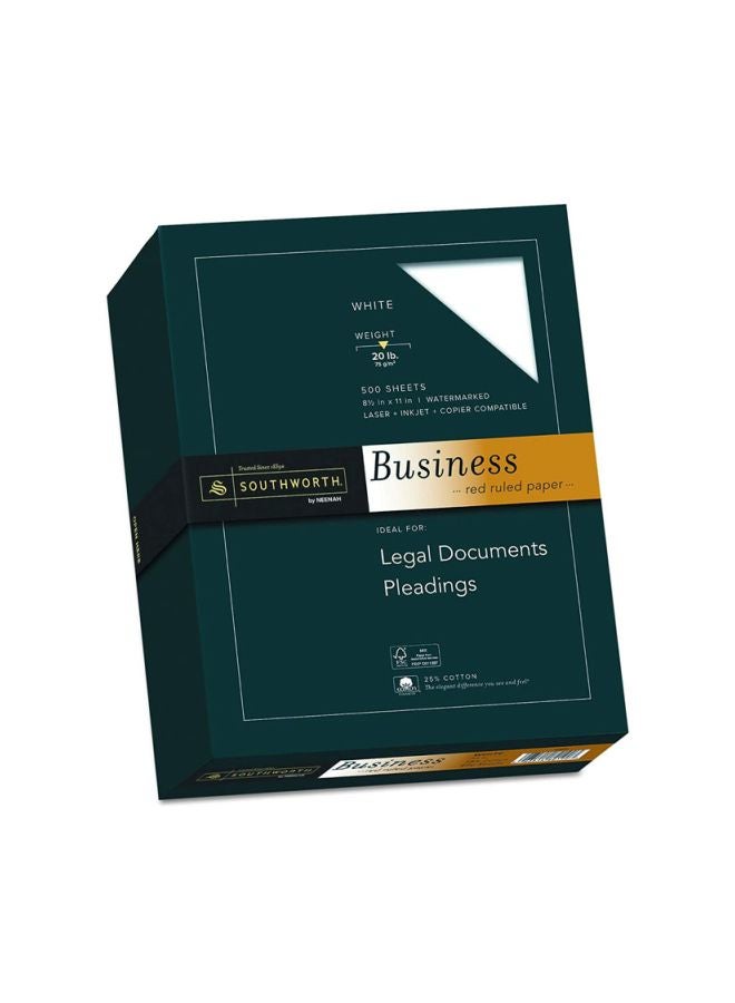 Southworth 500-Piece Ruled Business Paper Set  - Image 1