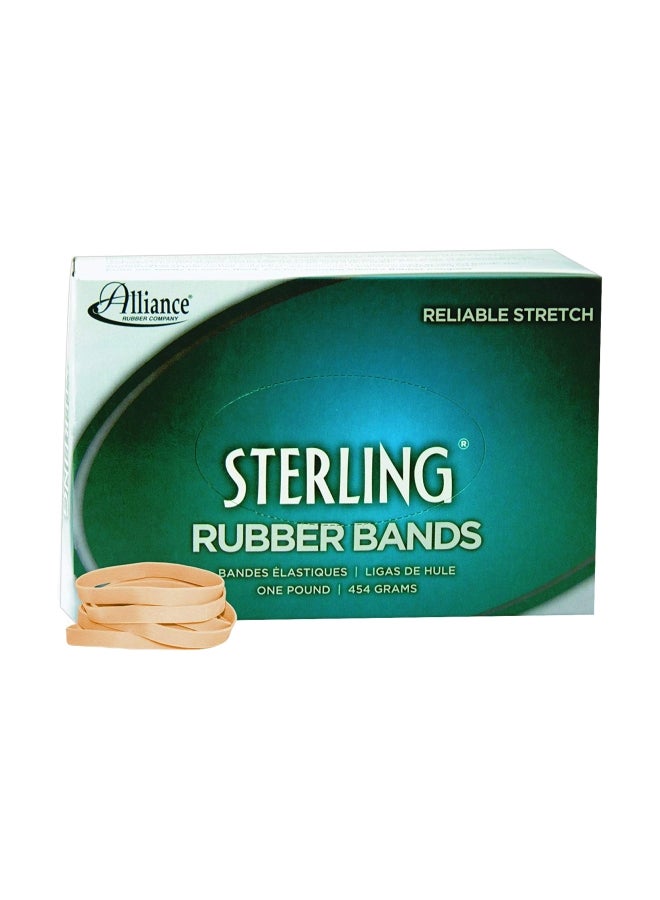 Alliance 600-Piece Sterling Rubber Band Beige - Image 1
