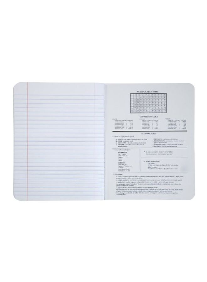 Mead - Wide Ruled Composition Notebook Red - Image 1