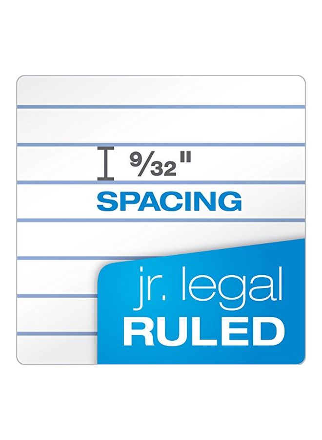 Ampad 12-Piece Medium Ruled Writing Pads Blue/White - Image 3