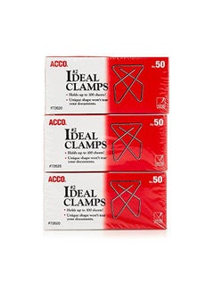 ACCO Brands 150-Piece Ideal Paper Clamp Silver  - Image 2