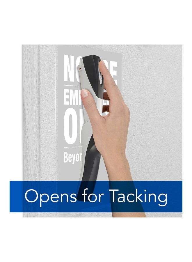 سوينج لين دباسة مكتب صغيرة الحجم بقبضة أوبتيما رمادي/أسود - Image 3