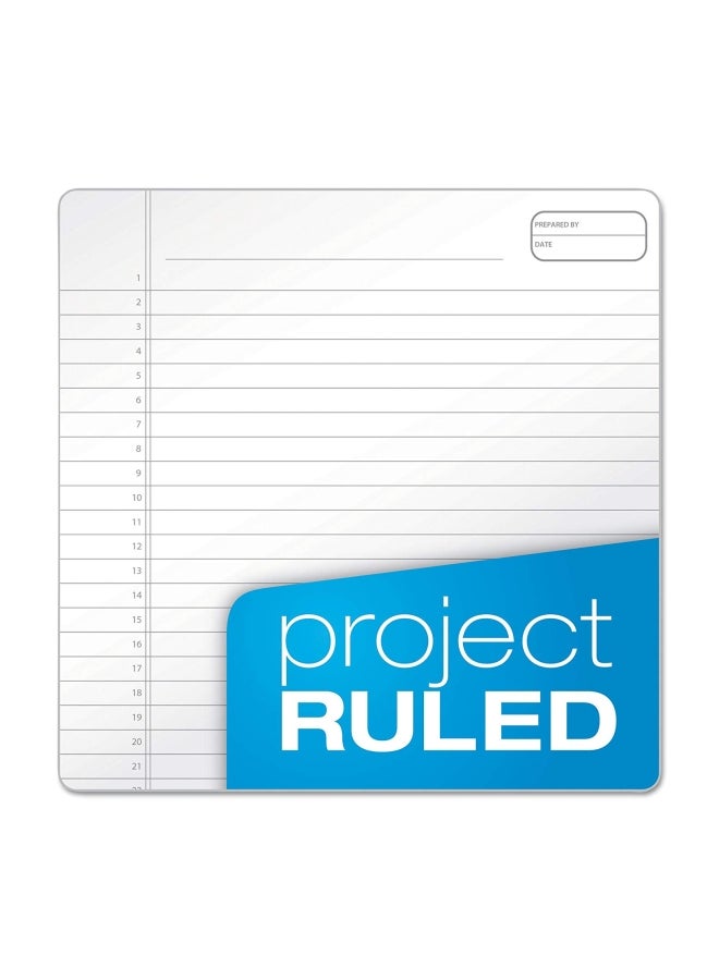 أمباد كراسة مسطرة بسلك مكونة من 70 ورقة رمادي - Image 2