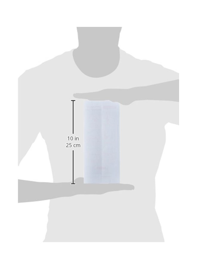 سميد مجموعة مكونة من 250-قطعة  من الأشرطة الذكية الخاصة لطابعات الليزر ذات نهاية تحتوي على علامة تبويب أبيض - Image 2