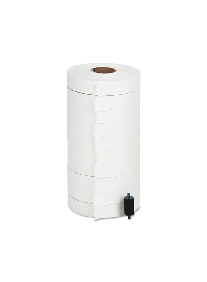 Ifusion 10-Rolls Two-Line Labels White