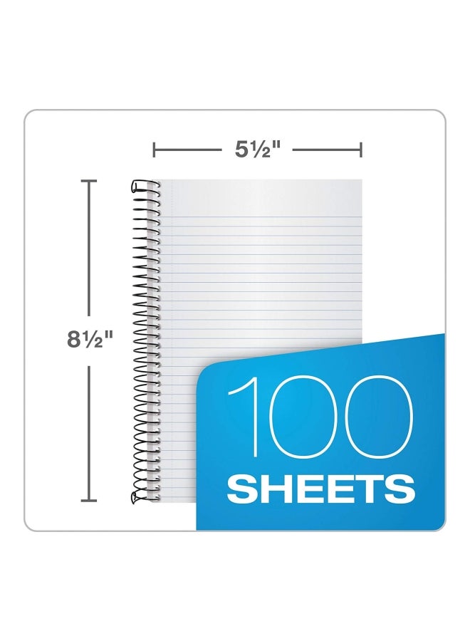 TOPS 100-Sheet Colored Notebook Blue  - Image 2